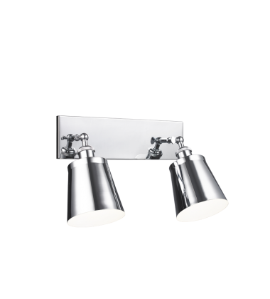 60 Watt Medium E26 Chrome Metal Wall Sconce (S08202CH) - Matteo 60 Watt Medium E26 Chrome Metal Wall Sconce (S08202CH) - Matteo