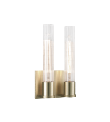  40 Watt Medium E26  Oxidized Gold Aluminum Wall Sconce (S08502OG) - Matteo