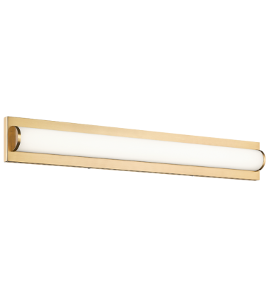 16 Watt LED Aged Gold Brass Metal VANITY (S08934AG) - Matteo 16 Watt LED Aged Gold Brass Metal VANITY (S08934AG) - Matteo