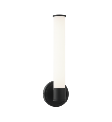  1 x 12W LED 120V Matte Black Metal VANITY (S09215MB) - Matteo