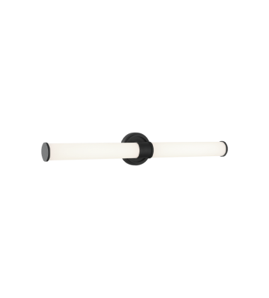 2 x 12W LED 120V Matte Black Metal VANITY (S09226MB) - Matteo 2 x 12W LED 120V Matte Black Metal VANITY (S09226MB) - Matteo