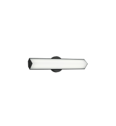 16W LED Black Metal VANITY (S09918BK) - Matteo 16W LED Black Metal VANITY (S09918BK) - Matteo