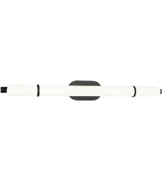 16W LED Black Metal VANITY (S10436BK) - Matteo 16W LED Black Metal VANITY (S10436BK) - Matteo