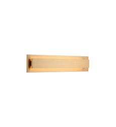 20W LED Aged Gold Brass Metal Wall Sconce (S11118AG) - Matteo 20W LED Aged Gold Brass Metal Wall Sconce (S11118AG) - Matteo