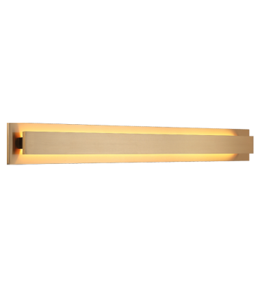 20W LED Aged Gold Brass Metal Wall Sconce (S11135AG) - Matteo 20W LED Aged Gold Brass Metal Wall Sconce (S11135AG) - Matteo