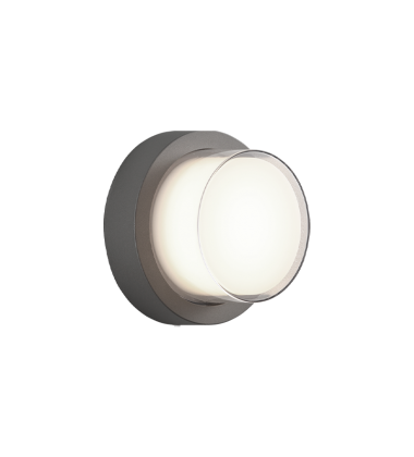  8.5W LED Grey Metal Wall Sconce (S11401GY) - Matteo