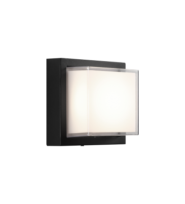  8.5W LED Matte Black Metal Wall Sconce (S11441MB) - Matteo