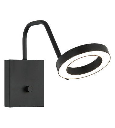 REALM Wall Sconce(S12811BK)-Matteo