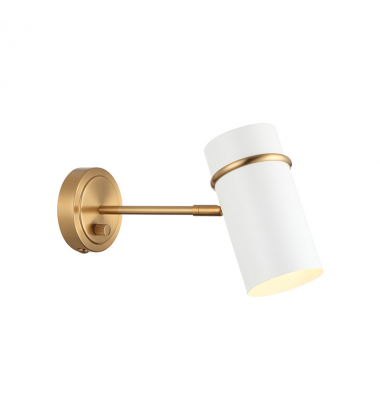 CILINDRO Wall Sconce(S17711AGWH)-Matteo