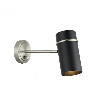 CILINDRO Wall Sconce(S17711BNMB)-Matteo