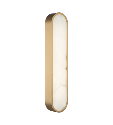 16W LED Aged Gold Brass Metal Wall Sconce (W05922AG) - Matteo 16W LED Aged Gold Brass Metal Wall Sconce (W05922AG) - Matteo