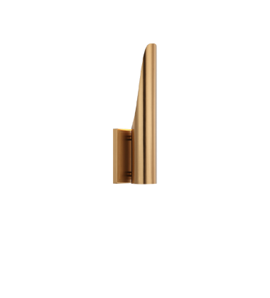 40 Watt Candelabra E12 Aged Gold Brass Metal Wall Sconce (W32401AG) - Matteo 40 Watt Candelabra E12 Aged Gold Brass Metal Wall Sconce (W32401AG) - Matteo