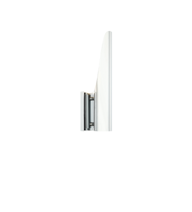  40 Watt Candelabra E12  Chrome Metal Wall Sconce (W32401CH) - Matteo