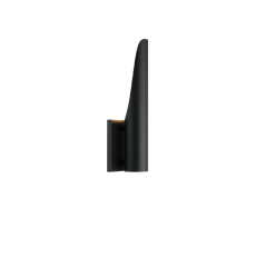 40 Watt Candelabra E12 Matte Black Metal Wall Sconce (W32401MB) - Matteo 40 Watt Candelabra E12 Matte Black Metal Wall Sconce (W32401MB) - Matteo