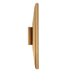 40 Watt Candelabra E12 Aged Gold Brass Metal Wall Sconce (W32422AG) - Matteo 40 Watt Candelabra E12 Aged Gold Brass Metal Wall Sconce (W32422AG) - Matteo