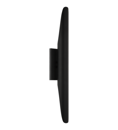  40 Watt Candelabra E12  Matte Black Metal Wall Sconce (W32422MB) - Matteo
