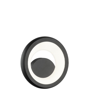 13W LED Matte Black Metal Wall Sconce (W32708MB) - Matteo 13W LED Matte Black Metal Wall Sconce (W32708MB) - Matteo