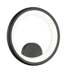 20W LED Matte Black Metal Wall Sconce (W32712MB) - Matteo 20W LED Matte Black Metal Wall Sconce (W32712MB) - Matteo