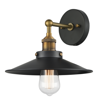 BULSTRODE'S WORKSHOP Wall Sconce(W46111WGBK)-Matteo BULSTRODE'S WORKSHOP Wall Sconce(W46111WGBK)-Matteo