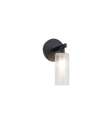  5W LED G9 Black Metal Wall Sconce (W60801BK) - Matteo