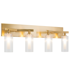  5W LED G9 Aged Gold Brass Metal Wall Sconce (W60804AG) - Matteo