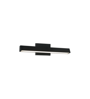 1 x 16W LED Matte Black Metal VANITY (W64918MB) - Matteo Modern 1 x 16W LED Matte Black Metal VANITY (W64918MB) - Matteo Modern