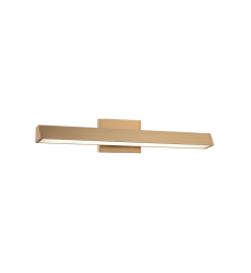 24W LED Aged Gold Brass Metal VANITY (W64924AG) - Matteo Modern 24W LED Aged Gold Brass Metal VANITY (W64924AG) - Matteo Modern