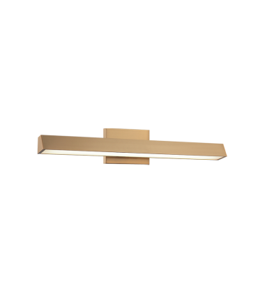 24W LED Aged Gold Brass Metal VANITY (W64924AG) - Matteo Modern 24W LED Aged Gold Brass Metal VANITY (W64924AG) - Matteo Modern