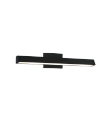 24W LED Matte Black Metal VANITY (W64924MB) - Matteo Modern 24W LED Matte Black Metal VANITY (W64924MB) - Matteo Modern