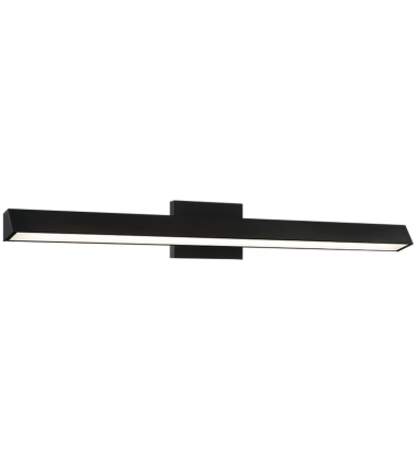  2 x 16W LED Matte Black Metal VANITY (W64933MB) - Matteo Modern