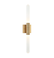   Aged Gold Brass Metal Wall Sconce (W65802AG) - Matteo