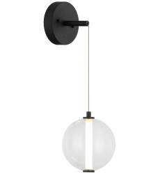  BELANGE Wall Sconce(W69601MBCL)-Matteo