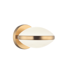 40 Watt G9 Aged Gold Brass Metal Wall Sconce (W71501AG) - Matteo 40 Watt G9 Aged Gold Brass Metal Wall Sconce (W71501AG) - Matteo