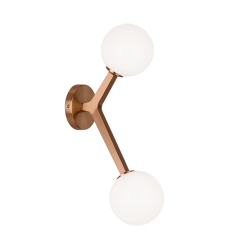 40 Watt Candelabra E12 Aged Gold Brass Metal Wall Sconce (W81502AGOP) - Matteo 40 Watt Candelabra E12 Aged Gold Brass Metal Wall Sconce (W81502AGOP) - Matteo