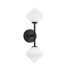 40 Watt Candelabra E12 Black Metal WALL SCONCE (W81742BKOP) - Matteo 40 Watt Candelabra E12 Black Metal WALL SCONCE (W81742BKOP) - Matteo