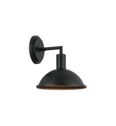  60W Medium Base Matte Black Metal Wall Sconce (W81901MB) - Matteo