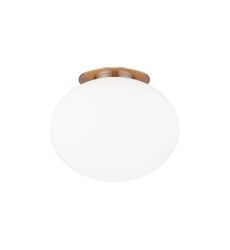 40 Watt G9 Aged Gold Brass Metal Wall Sconce/Ceiling Mount (WX12111AGOP) - Matteo 40 Watt G9 Aged Gold Brass Metal Wall Sconce/Ceiling Mount (WX12111AGOP) - Matteo