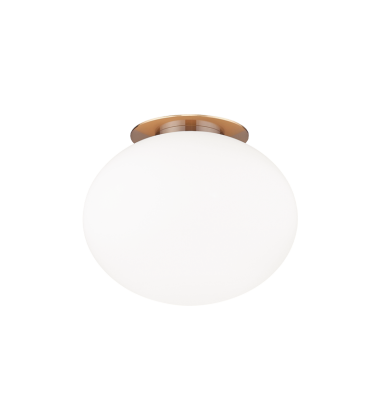  40 Watt G9 Aged Gold Brass Metal Wall Sconce/Ceiling Mount (WX12111AGOP) - Matteo