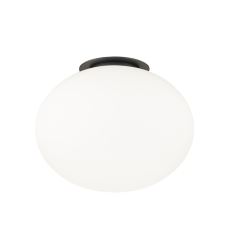  60 Watt Medium E26  Black Metal Wall Sconce/Ceiling Mount (WX12121BKOP) - Matteo