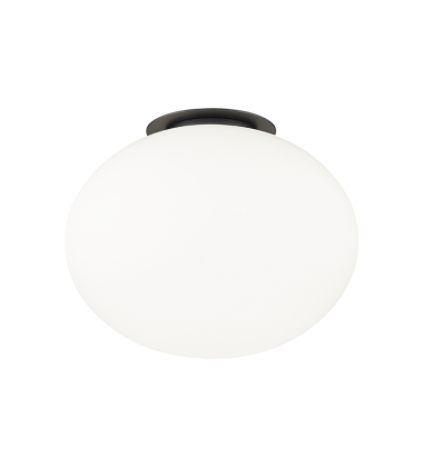  60 Watt Medium E26  Black Metal Wall Sconce/Ceiling Mount (WX12121BKOP) - Matteo