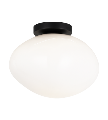 60W Medium Base-E26 120V Black Metal Wall Sconce/Ceiling Mount (WX63611BKOP) - Matteo 60W Medium Base-E26 120V Black Metal Wall Sconce/Ceiling Mount (WX63611BKOP) - Matteo