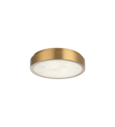 20W LED Aged Gold Brass Metal Ceiling Mount (X05911AG) - Matteo 20W LED Aged Gold Brass Metal Ceiling Mount (X05911AG) - Matteo