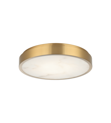 30W LED Aged Gold Brass Metal Ceiling Mount (X05915AG) - Matteo 30W LED Aged Gold Brass Metal Ceiling Mount (X05915AG) - Matteo
