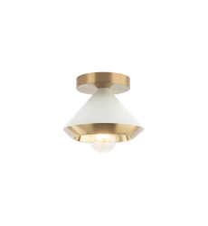 White Metal Ceiling Mount (X06801WHAG) - Matteo   White Metal Ceiling Mount (X06801WHAG) - Matteo