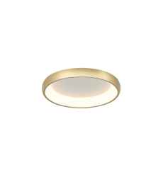 20W LED Brushed Gold Metal Flush Mounts (X32712BG) - Matteo 20W LED Brushed Gold Metal Flush Mounts (X32712BG) - Matteo