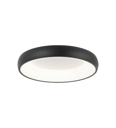  20W LED Matte Black Metal Flush Mounts (X32716MB) - Matteo