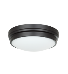  60 Watt Medium E26  Bronze Metal Ceiling Mount (X46402BZ) - Matteo