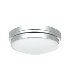  60 Watt Medium E26  Chrome Metal Ceiling Mount (X46402CH) - Matteo