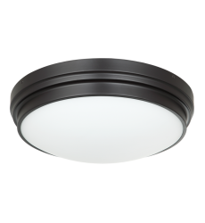  60 Watt Medium E26  Bronze Metal Ceiling Mount (X46403BZ) - Matteo