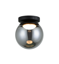   Matte Black Metal Flush Mounts (X61301MBSM) - Matteo